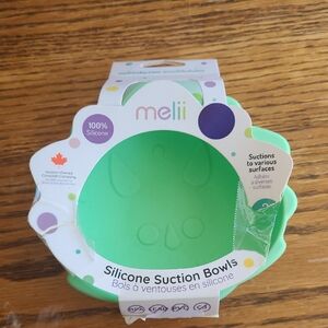 Silicone Suction Bowl - Green